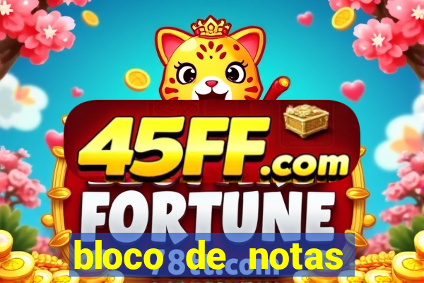bloco de notas download pc